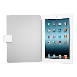 Capdase Karapace Jacket Sider Flip Cover for Apple iPad 2/3 (KPAPIPAD3-SE22, White) Capdase Karapace Jacket Sider Flip Cover for Apple iPad 2/3 (KPAPIPAD3-SE22, White)_1