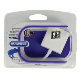 Bandridge 20cm Mini Display Port to VGA Cable (BBM37850W02, White) Bandridge 20cm Mini Display Port to VGA Cable (BBM37850W02, White)_1