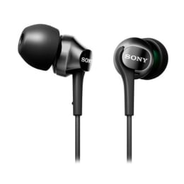 Sony EX Monitor In-Ear Wired Earphones (MDR-EX100, Black) Sony EX Monitor In-Ear Wired Earphones (MDR-EX100, Black)_1