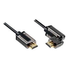 Profigold 200 cm HDMI (Type-A) Cable with Ethernet (PROL1802, Black) Profigold 200 cm HDMI (Type-A) Cable with Ethernet (PROL1802, Black)_1