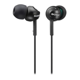 Sony In-Ear Wired Earphones (MDR-EX110LP/B, Black) Sony In-Ear Wired Earphones (MDR-EX110LP/B, Black)_1