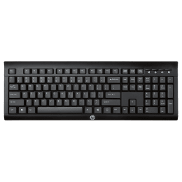 HP K2500 Wireless Keyboard (E5E77AA, Black) HP K2500 Wireless Keyboard (E5E77AA, Black)_1