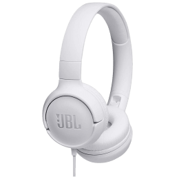 JBL Tune 500 Wired Headphones (White) JBL Tune 500 Wired Headphones (White)_1