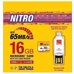 Strontium Nitro 433X 16GB Class 10 MicroSDHC/XC Memory Card (SRN16GTFU1T, White/Yellow) Strontium Nitro 433X 16GB Class 10 MicroSDHC/XC Memory Card (SRN16GTFU1T, White/Yellow)_3