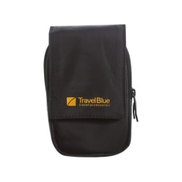 Travel Blue Double Nylon Pod Pouch (TB-736, Black) Travel Blue Double Nylon Pod Pouch (TB-736, Black)_1