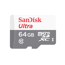 Sandisk Ultra 64GB MicroSD Memory Card (SDSQUNB-064G-GN3MN, White/Grey) Sandisk Ultra 64GB MicroSD Memory Card (SDSQUNB-064G-GN3MN, White/Grey)_1