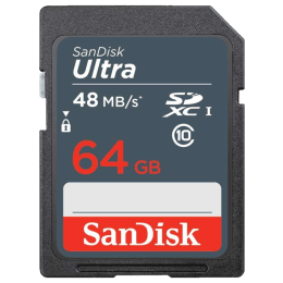 Sandisk 64 GB Ultra UHS-I SDHC Memory Card (SDSDB064GGN3IN, Black) Sandisk 64 GB Ultra UHS-I SDHC Memory Card (SDSDB064GGN3IN, Black)_1