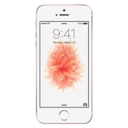 apple iphone se rose gold 64 gb rom