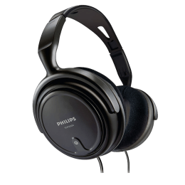 Philips SHP2000/97 Headphones (Black) Philips SHP2000/97 Headphones (Black)_1