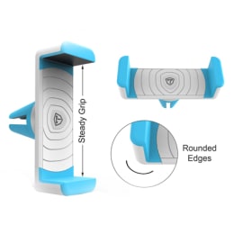 Tukzer Air-Vent 5 Inch Extendable Car Mount (TZ-AC-102, Blue/White) Tukzer Air-Vent 5 Inch Extendable Car Mount (TZ-AC-102, Blue/White)_4