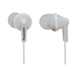 Panasonic In-Ear Wired Earphones with Mic (RP-TCM125E-W, White) Panasonic In-Ear Wired Earphones with Mic (RP-TCM125E-W, White)_1