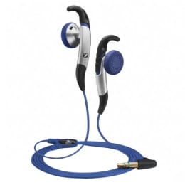 Sennheiser Sports In-Ear Wired Earphones (MX 685, Black/Silver/Blue) Sennheiser Sports In-Ear Wired Earphones (MX 685, Black/Silver/Blue)_1