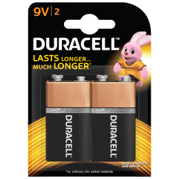 Duracell Basic 9V Battery (8D-ETF3-SIZV, Copper Black) Duracell Basic 9V Battery (8D-ETF3-SIZV, Copper Black)_1