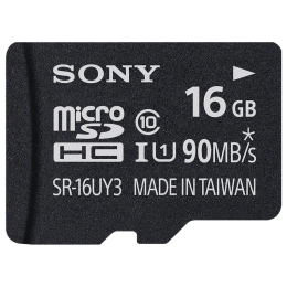 Sony 16 GB microSD Memory Card (SR-16UY3A/T IN, Black) Sony 16 GB microSD Memory Card (SR-16UY3A/T IN, Black)_1