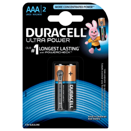 Duracell Ultra Power AAA Alkaline Battery (Black) Duracell Ultra Power AAA Alkaline Battery (Black)_1