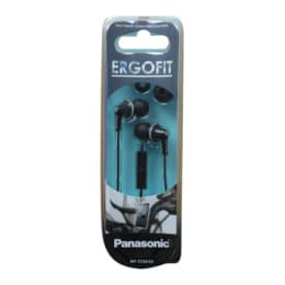 Panasonic In-Ear Wired Earphones with Mic (RP-TCM125E-K, Black) Panasonic In-Ear Wired Earphones with Mic (RP-TCM125E-K, Black)_3