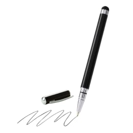 Targus 2 in 1 iPad Stylus (AMM02US-50, Black/Silver) Targus 2 in 1 iPad Stylus (AMM02US-50, Black/Silver)_1