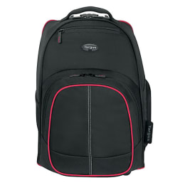 Targus Polyester Laptop Backpack (TSB75001AP-52, Black) Targus Polyester Laptop Backpack (TSB75001AP-52, Black)_1