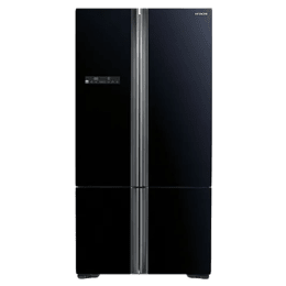 Buy Hitachi 650 Litres Frost Free Inverter French Door Refrigerator Aero Care Veggie Compartment R Wb730pnd5 Gbk Black Online Croma