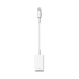 Apple Lightning To USB 2.0 (Type-A) Connector (MD821ZM/A, White) Apple Lightning To USB 2.0 (Type-A) Connector (MD821ZM/A, White)_1