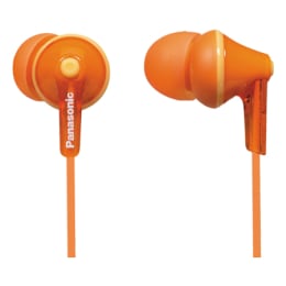 Panasonic In-Ear Wired Earphones (RP-HJE125E, Orange) Panasonic In-Ear Wired Earphones (RP-HJE125E, Orange)_1