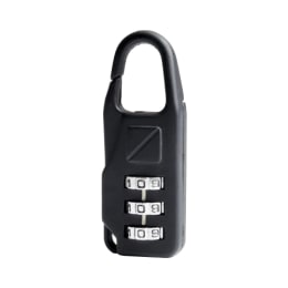 Travel Blue Combi Deluxe Secure Padlock (TB-034B, Black) Travel Blue Combi Deluxe Secure Padlock (TB-034B, Black)_1