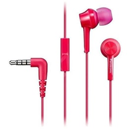Panasonic In-Ear Wired Earphones with Mic (RP-TCM105E-P, Pink) Panasonic In-Ear Wired Earphones with Mic (RP-TCM105E-P, Pink)_1
