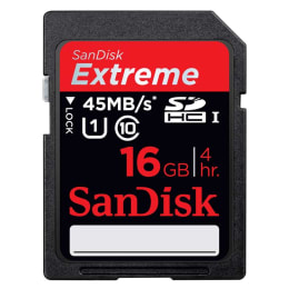 Sandisk 16 GB SDHC Extreme Memory Card (Black) Sandisk 16 GB SDHC Extreme Memory Card (Black)_1