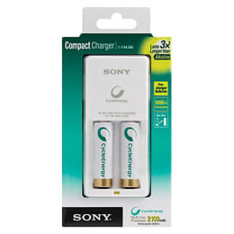 Sony Battery Charger with 2 Batteries (BCG34HW2KN/CEU8, White) Sony Battery Charger with 2 Batteries (BCG34HW2KN/CEU8, White)_1