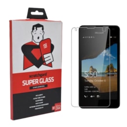 Scratchgard Tempered Glass Screen Protector for Nokia Lumia 550 (Transparent) Scratchgard Tempered Glass Screen Protector for Nokia Lumia 550 (Transparent)_1