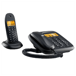 Motorola Corded and Cordless Combo Phone (CL101 I, Black) Motorola Corded and Cordless Combo Phone (CL101 I, Black)_2