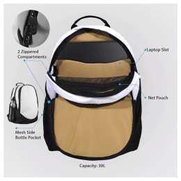 The Souled Store F.R.I.E.N.D.S- I'll Be There You Travel Backpack (Black) The Souled Store F.R.I.E.N.D.S- I'll Be There You Travel Backpack (Black)_4