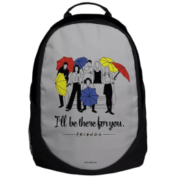 The Souled Store F.R.I.E.N.D.S- I'll Be There You Travel Backpack (Black) The Souled Store F.R.I.E.N.D.S- I'll Be There You Travel Backpack (Black)_1