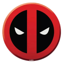 The Souled Store Deadpool Face Sticker (Red/Black) The Souled Store Deadpool Face Sticker (Red/Black)_1