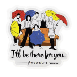 The Souled Store F.R.I.E.N.D.S I'll Be There for You Sticker (Multicolor) The Souled Store F.R.I.E.N.D.S I'll Be There for You Sticker (Multicolor)_1