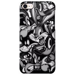 The Souled Store Looney Tunes - Characters (Classic) Polycarbonate Mobile Back Case Cover for Apple iPhone 8 (73314, Black) The Souled Store Looney Tunes - Characters (Classic) Polycarbonate Mobile Back Case Cover for Apple iPhone 8 (73314, Black)_1