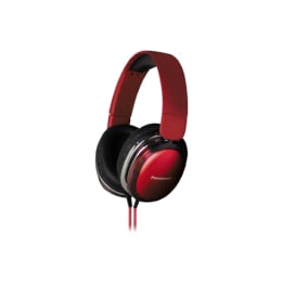 Panasonic Over-Ear Headphones (RP-HX350ME-R, Red) Panasonic Over-Ear Headphones (RP-HX350ME-R, Red)_1