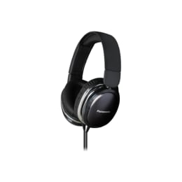 Panasonic Over-Ear Headphones (RP-HX350ME-K, Black) Panasonic Over-Ear Headphones (RP-HX350ME-K, Black)_1