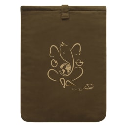 Clean Planet 100% Natural Fibres Sleeve For 15 Inch Laptop (Bio-Degradable, CP_COVERS_LAPTOP_G, Brown) Clean Planet 100% Natural Fibres Sleeve For 15 Inch Laptop (Bio-Degradable, CP_COVERS_LAPTOP_G, Brown)_1
