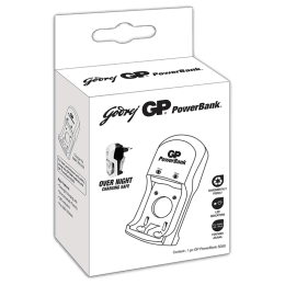 Godrej GP Power Bank Rechargeable Battery Charger (069T2C01, White) Godrej GP Power Bank Rechargeable Battery Charger (069T2C01, White)_2