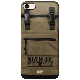 The Souled Store Adventure Backpack Polycarbonate Mobile Back Case Cover for Apple iPhone 8 (73164, Brown) The Souled Store Adventure Backpack Polycarbonate Mobile Back Case Cover for Apple iPhone 8 (73164, Brown)_1