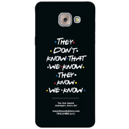 The Souled Store F.R.I.E.N.D.S - They Don't Know Polycarbonate Mobile Back Case Cover for Samsung Galaxy J7 Max (65014, Black) The Souled Store F.R.I.E.N.D.S - They Don't Know Polycarbonate Mobile Back Case Cover for Samsung Galaxy J7 Max (65014, Black)_1