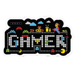 The Souled Store 90's Gamer Sticker (Multicolor) The Souled Store 90's Gamer Sticker (Multicolor)_1