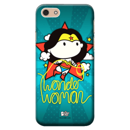 The Souled Store Wonder Woman - Princess Diana Polycarbonate Mobile Back Case Cover for Apple iPhone 6 (30142, Blue) The Souled Store Wonder Woman - Princess Diana Polycarbonate Mobile Back Case Cover for Apple iPhone 6 (30142, Blue)_1