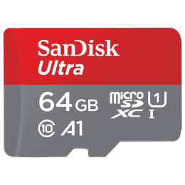 Sandisk Ultra 64GB Class 10 3-in-1 microSD UHS-I Memory Card (SDSQUAR-064G-GO61A, Multicolor) Sandisk Ultra 64GB Class 10 3-in-1 microSD UHS-I Memory Card (SDSQUAR-064G-GO61A, Multicolor)_1