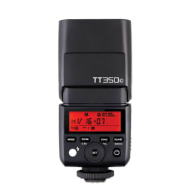 GODOX 1/350-1/20000 Seconds Duration Flash Light (TT350C, Black) GODOX 1/350-1/20000 Seconds Duration Flash Light (TT350C, Black)_1