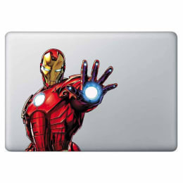Macmerise Iconic Ironman Decal for 11 Inches Apple MacBook Pro (MCD15RMM0038, Red) Macmerise Iconic Ironman Decal for 11 Inches Apple MacBook Pro (MCD15RMM0038, Red)_1