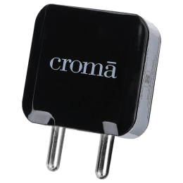 Croma 2.1 Amp 1 Port USB Wall Charging Adapter (CRCA2300, White) Croma 2.1 Amp 1 Port USB Wall Charging Adapter (CRCA2300, White)_1