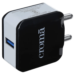 Croma 2.1 Amp 1 Port USB Wall Charging Adapter (CRCA2300, White) Croma 2.1 Amp 1 Port USB Wall Charging Adapter (CRCA2300, White)_6