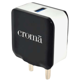 Croma 2.1 Amp 1 Port USB Wall Charging Adapter (CRCA2300, White) Croma 2.1 Amp 1 Port USB Wall Charging Adapter (CRCA2300, White)_13